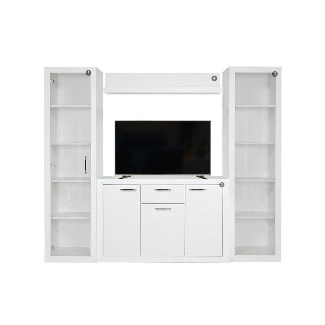 MATIS TV regal WOOD WHITE MATIS TV regal WOOD WHITE